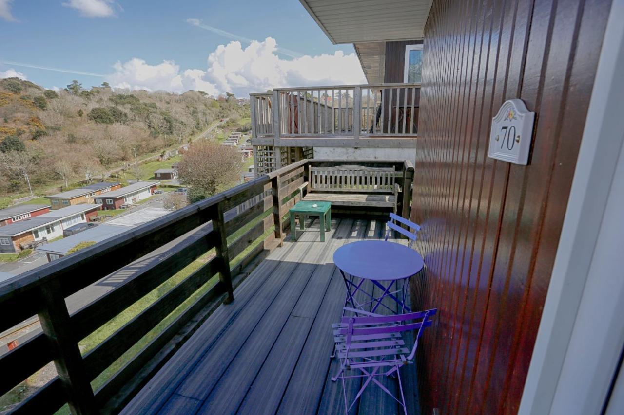 Caswell Beach Chalet 70 Located In Gower Peninsula 斯旺西 外观 照片