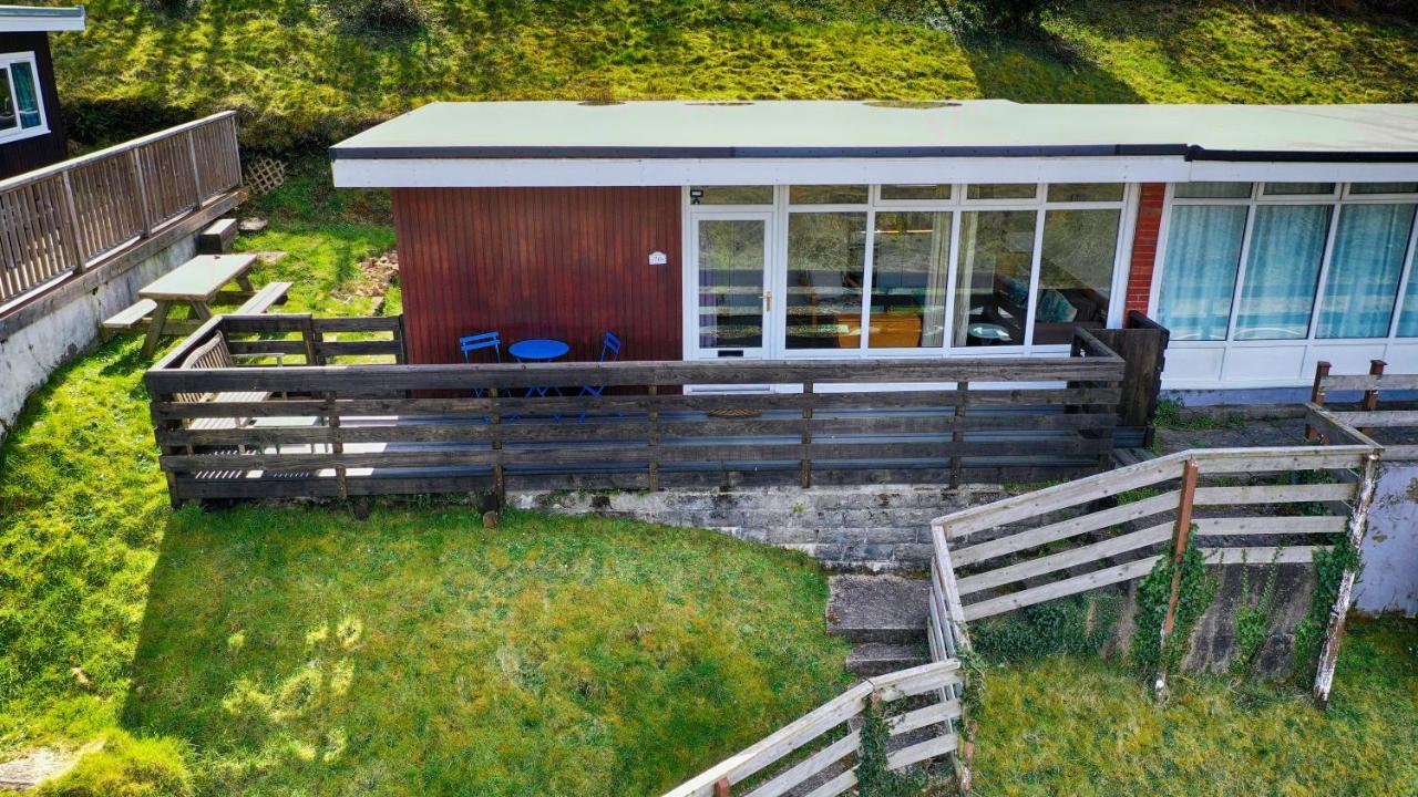 Caswell Beach Chalet 70 Located In Gower Peninsula 斯旺西 外观 照片