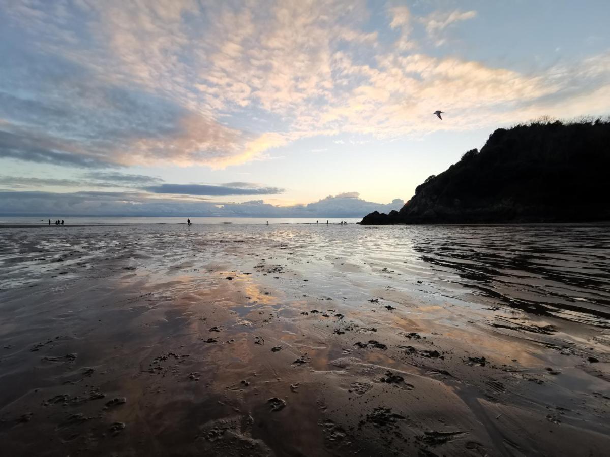 Caswell Beach Chalet 70 Located In Gower Peninsula 斯旺西 外观 照片